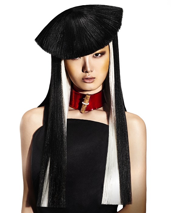 Vivienne Mackinder Long Black Hairstyles